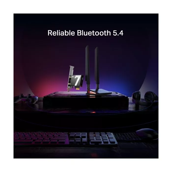 TP-Link BE9300 Wi-Fi 7 PCIe Adapter - Archer TBE550E | GigaParts.com