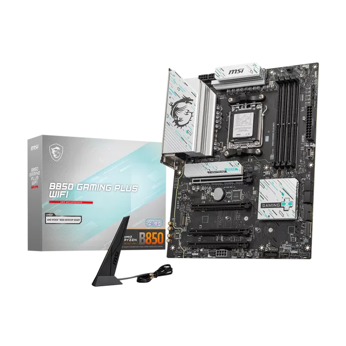 MSI B850 GAMING PLUS WIFI ATX DDR5 AM5 Motherboard | GigaParts.com