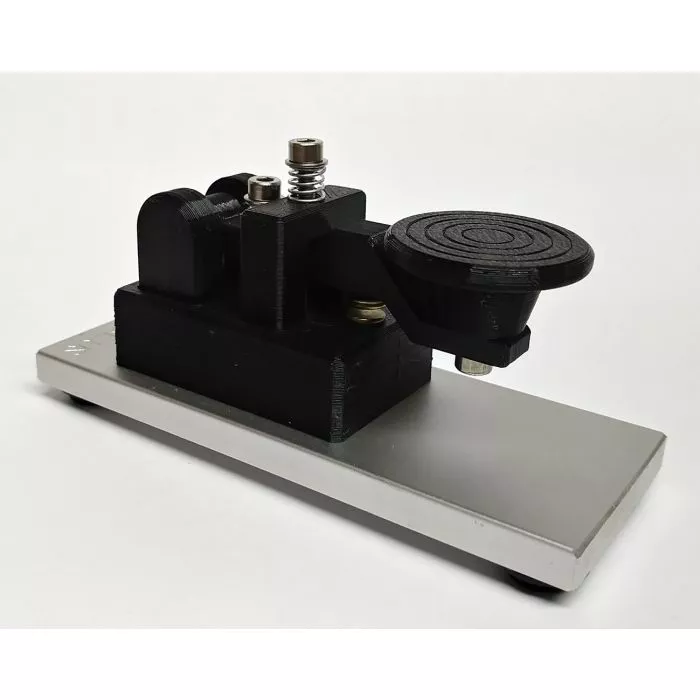 CW Morse Black MicroKey Bullseye - Thumbnail 2