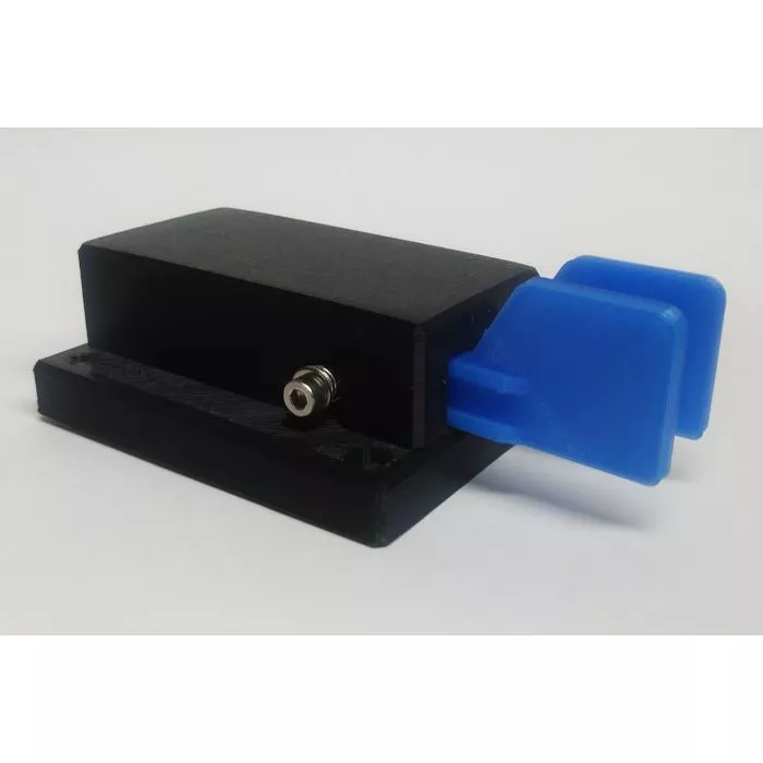 CW Morse Blue Morse Code Double Paddle Key GigaParts.com