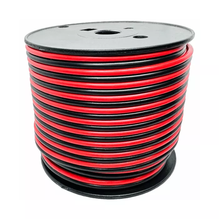 Premium 18AWG Bonded Red/Black Wire - 25ft | 12 Volt Power