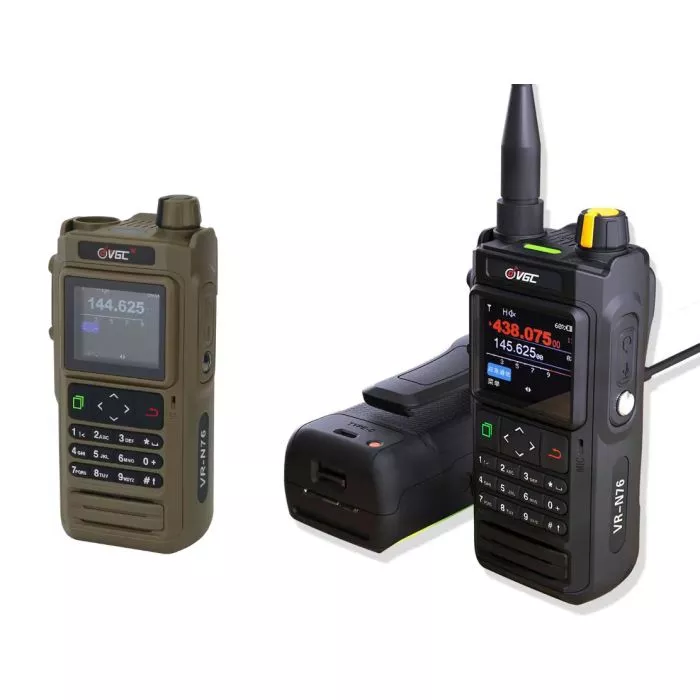 VERO VR-N76 7W Dual Band Handheld Transceiver - Bluetooth & GPS