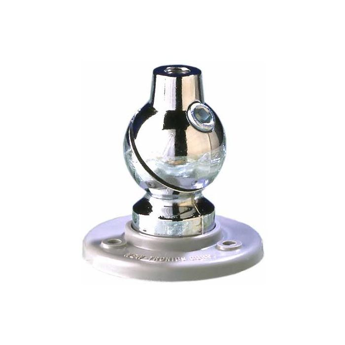 Hustler Antennas C-32 Chrome Plated 1 1/2" ball mount 3/8 x 24 Hustler Antennas C-32 Chrome Plated 1 1/2" ball mount 3/8 x 24