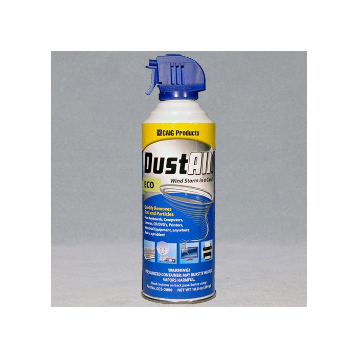 CAIG DustALL Air Duster with Bitterant CCS2000, 10oz/284g