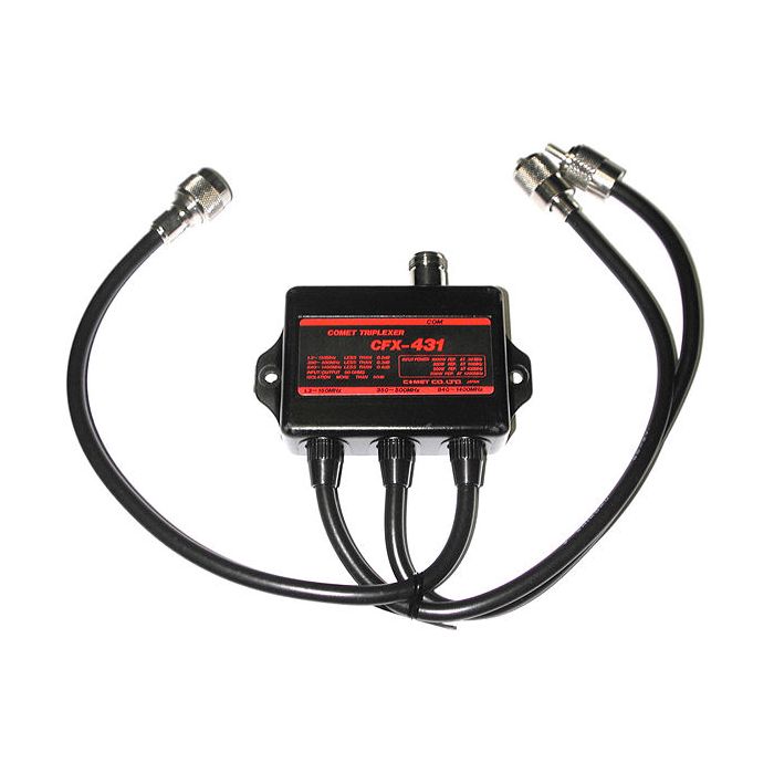 Comet CFX-431B Triplexer 146/446/1200MHz w/Leads Comet CFX-431B Triplexer 146/446/1200MHz w/Leads