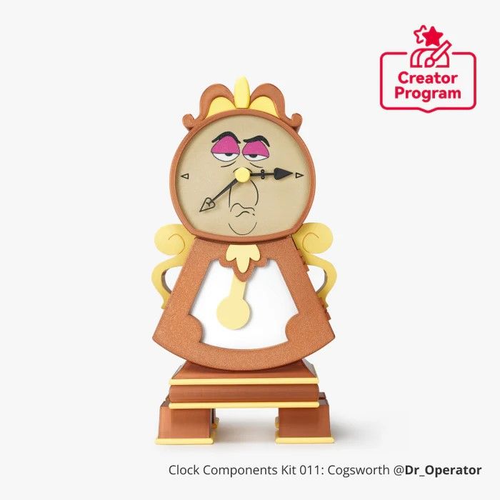  Bambu Lab Cogsworth Clock - ZH006 