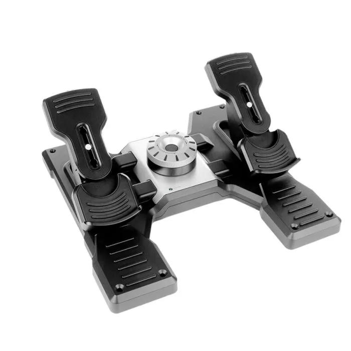 Saitek Flight Rudder Pedals - Pro Simulation with Toe Brake