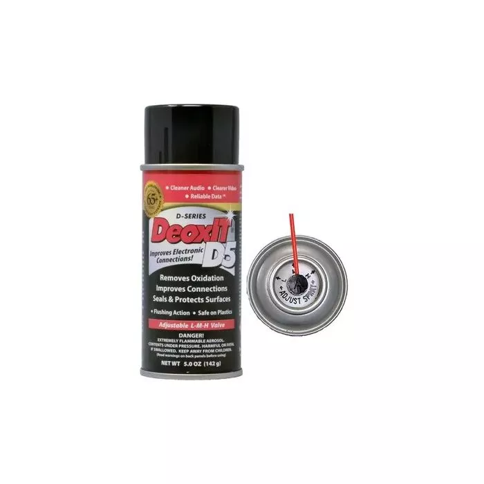 CAIG DeoxIT D5 Spray - Contact Cleaner & Protector 142g