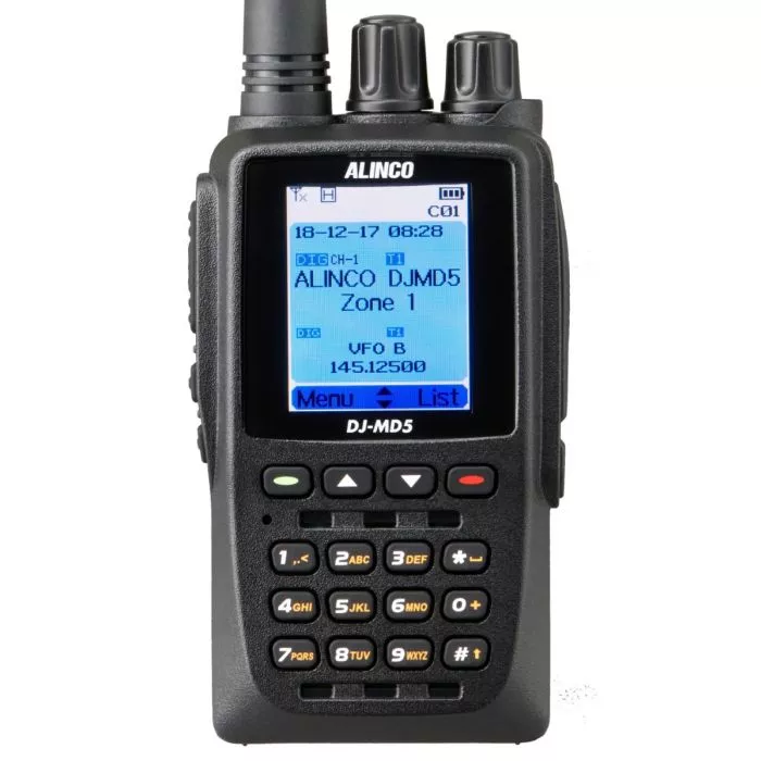 Alinco DJ-MD5T VHF/UHF 5W DMR HT | GigaParts.com