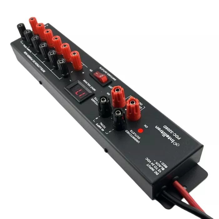 Intellitron PDC-3208D 35A DC Power Hub with 8 Outlets | GigaParts.com