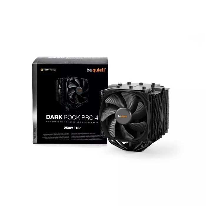 be quiet! Dark Rock Pro 4 CPU Cooler - 250W TDP Performance