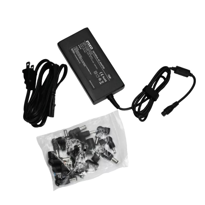 ZOZO 15-20V 70W Slim Universal AC Power Adapter | GigaParts.com