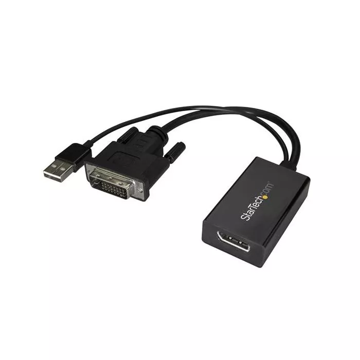 Startech DVI to DisplayPort Adapter with USB Power - Thumbnail 3