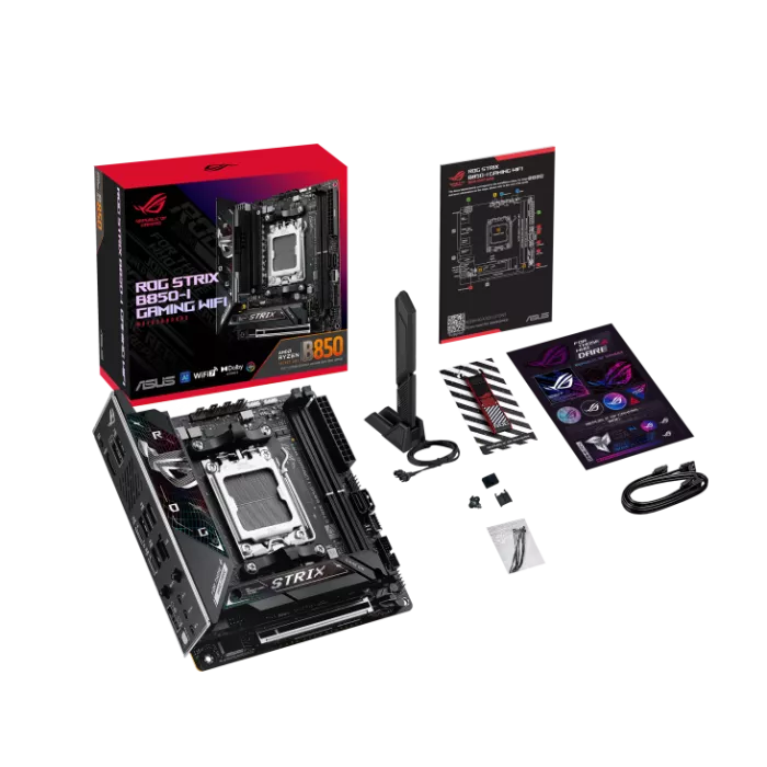 ASUS ROG STRIX B850-I GAMING WIFI Mini-ITX Motherboard | GigaParts.com