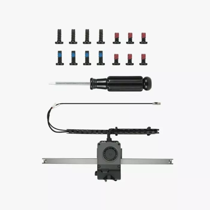 H2D Tool Head with X-Axis Assembly for Precision 3D Printing