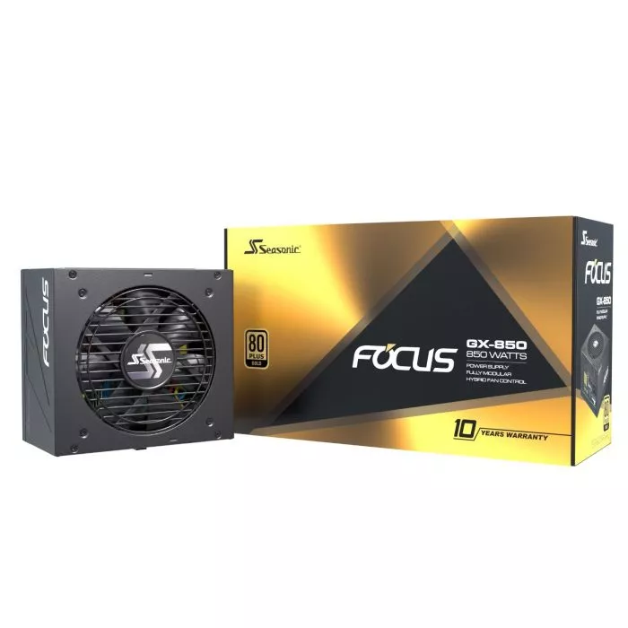 Seasonic Focus GX-850 850W 80+ Gold Full-Modular PSU | GigaParts.com