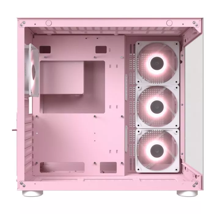 Cougar FV150 RGB Pink Mid-Tower PC Chassis GigaParts.com