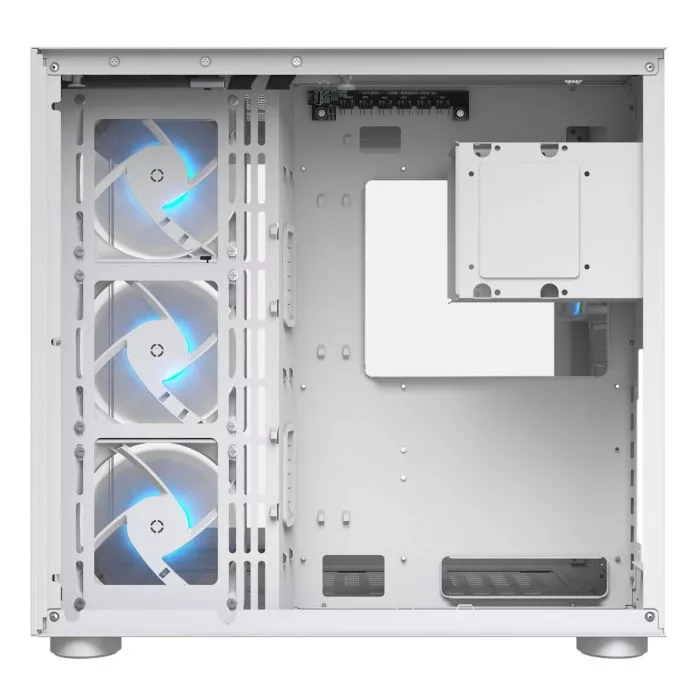 Cougar FV150 RGB White Mid-Tower Chassis - Sleek Design