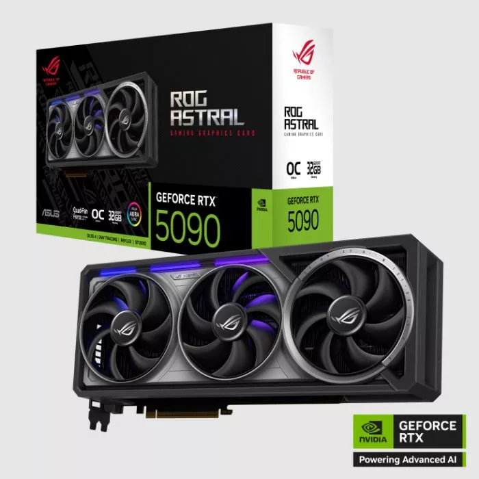 ASUS ROG ASTRAL RTX 5090 OC 32GBヒートシンクのみ ASUS ROG Astral RTX 5090 32GB Graphics Card - Unmatched