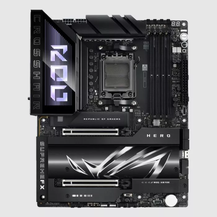 ASUS ROG CROSSHAIR X870E HERO ATX DDR5 Motherboard | GigaParts.com
