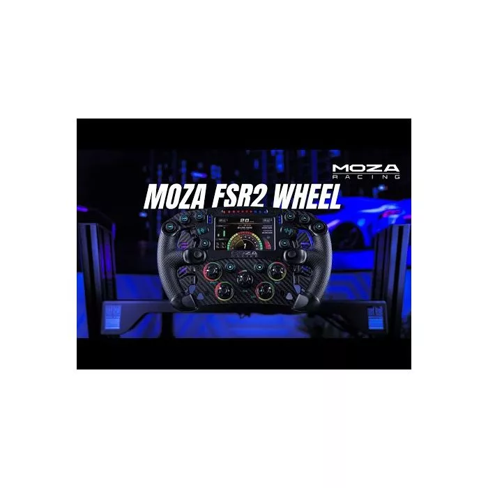 MOZA FSR2 Formula Wheel - Ultimate Racing Control | GigaParts.com