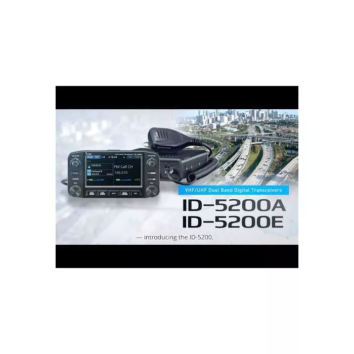 Icom ID-5200A Dual-Band Digital Transceiver | Next-Gen D-STAR