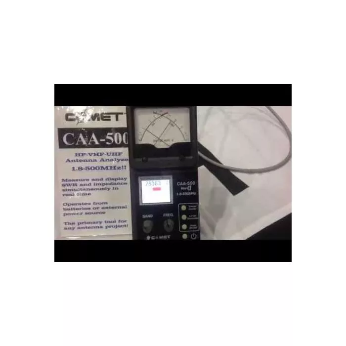 CAA-500-MKII Antenna Analyzer w/Black Hard Case | GigaParts.com