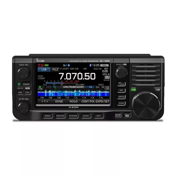 IC-705 HF/VHF/UHF All Mode Transceiver - Thumbnail 4