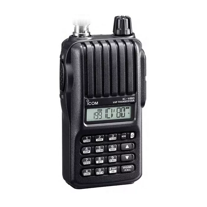 Icom IC-V80 HD 5.5W 2M Handheld Amateur Transceiver | GigaParts.com