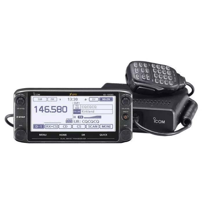 Open Box ICOM ID-5100A Dual Band Mobile w/ D-STAR/GPS S/N 05013409