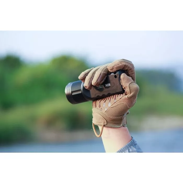 Nitecore TM20K Tactical Flashlight - 20,000 Lumen Power