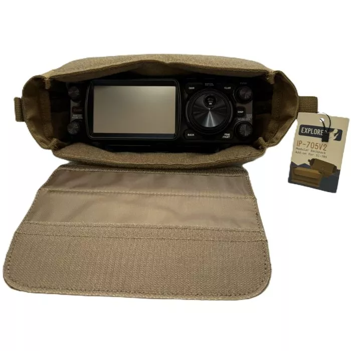 Explorer IP-705V2 Modular Backpack Add-on for IC-705 | GigaParts.com