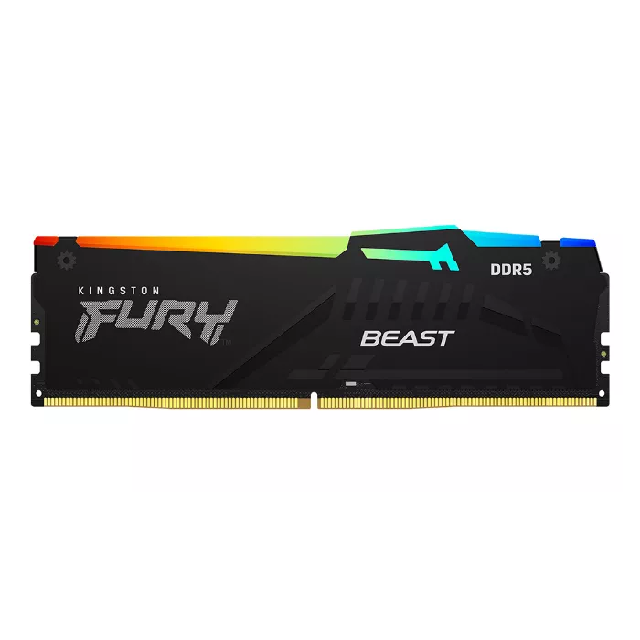 メモリー Kingston FURY BEAST DDR4 64GB (32GB x 2) Kingston FURYTM Beast DDR4 RGB Memory | Up to 128GB | 3200MT/s