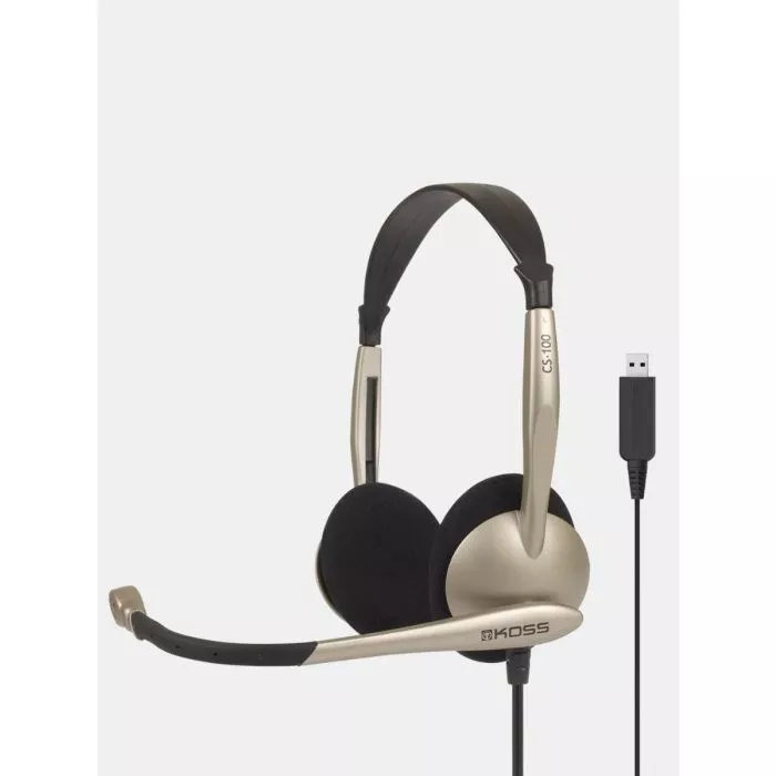 Koss CS100 Binaural Over-ear Stereo USB Headset