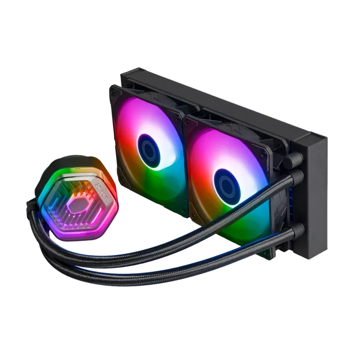 Cooler Master MasterLiquid 240 Atmos AIO CPU Cooler - Black