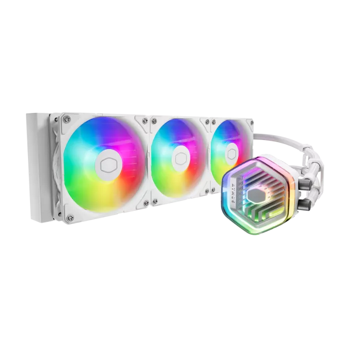 Cooler Master MasterLiquid 360 Atmos AIO CPU Cooler - White