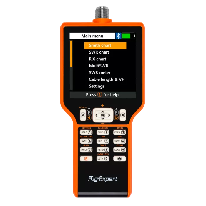 RigExpert MATCH Antenna & Cable Analyzer, 0.1-70MHz | GigaParts.com