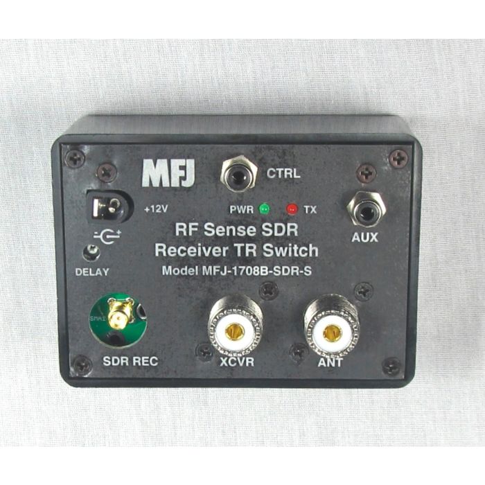 MFJ-1708B-SDRS SDR RF Sensing T/R Switch with SMA Female MFJ-1708B-SDRS SDR RF Sensing T/R Switch with SMA Female