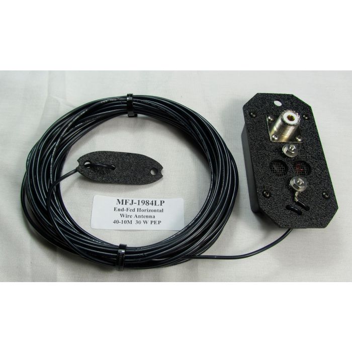 MFJ EndFed 1/2 Wave 30W 40M-10M Wire Antenna - MFJ-1984LP MFJ EndFed 1/2 Wave 30W 40M-10M Wire Antenna - MFJ-1984LP