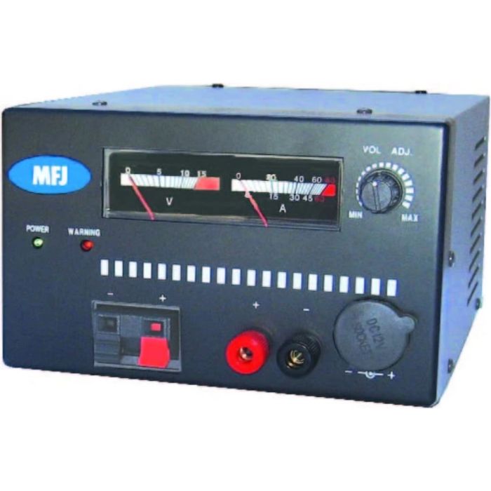 MFJ 35Amp Switching Power Supply Meter/Var - MFJ-4235MV