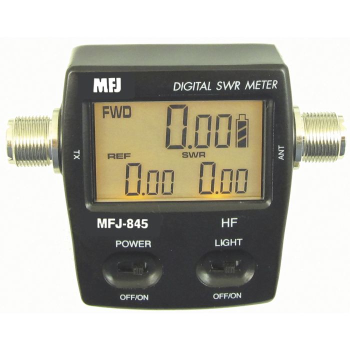 MFJ-845 1.8-60Mhz, 200 Watt Digital Wattmeter