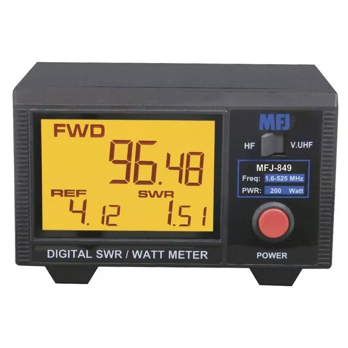 MFJ 849 HF/VHF Digital SWR/Wattmeter - Thumbnail 2