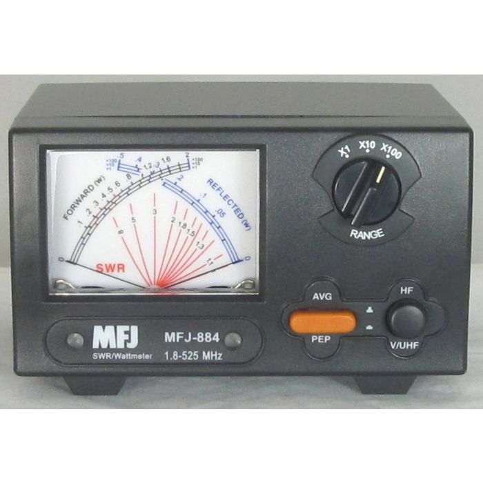 MFJ-884 MFJ GrandMaster™ Cross-Needle SWR/Wattmeter MFJ-884 MFJ GrandMaster™ Cross-Needle SWR/Wattmeter
