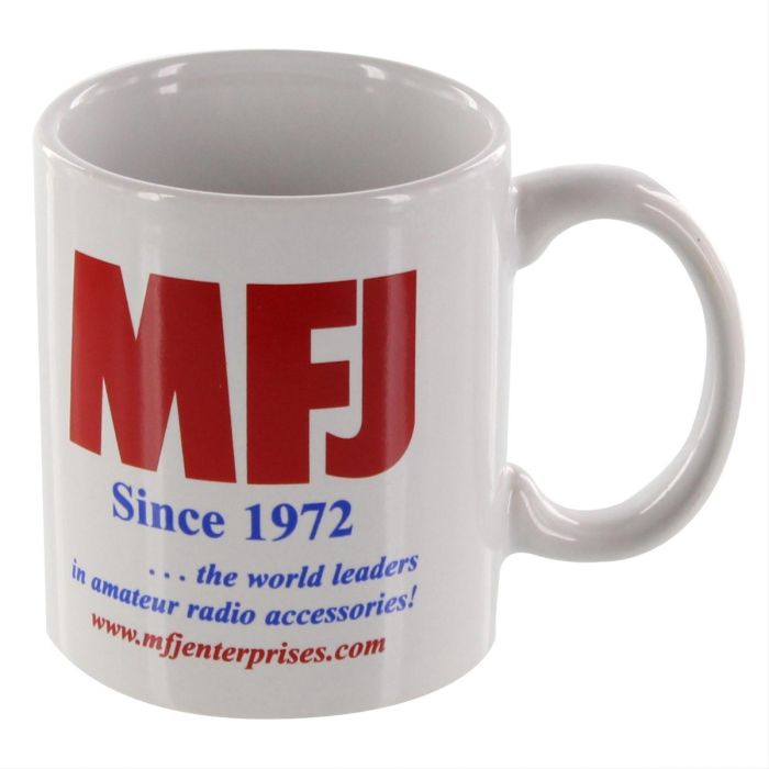 MFJ Porcelain coffee mug 1972 MFJ Porcelain coffee mug 1972