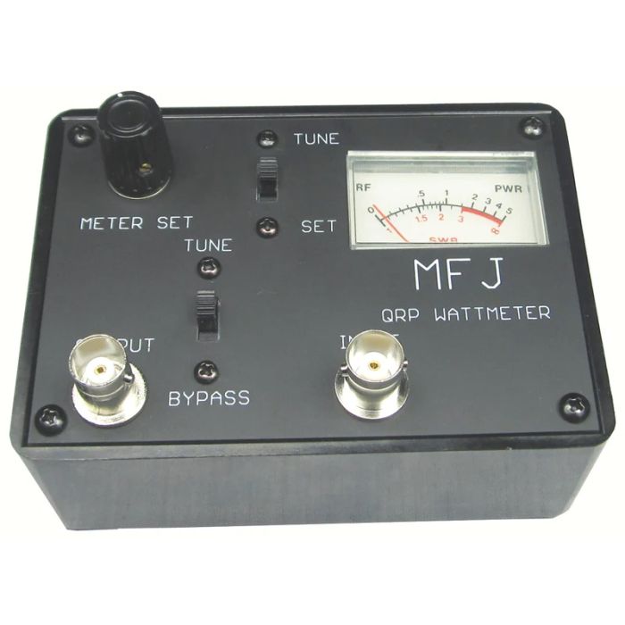 MFJ-9218 QRP Wattmeter with 5-Watt Dry Dummy Load MFJ-9218 QRP Wattmeter with 5-Watt Dry Dummy Load