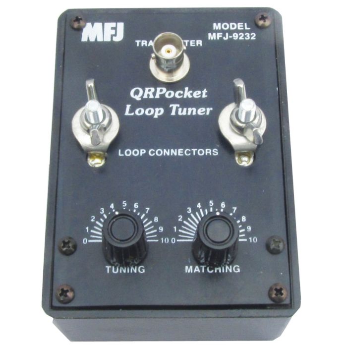 MFJ QRP Loop Antenna Tuner 10-40M 25W - MFJ-9232 MFJ QRP Loop Antenna Tuner 10-40M 25W - MFJ-9232