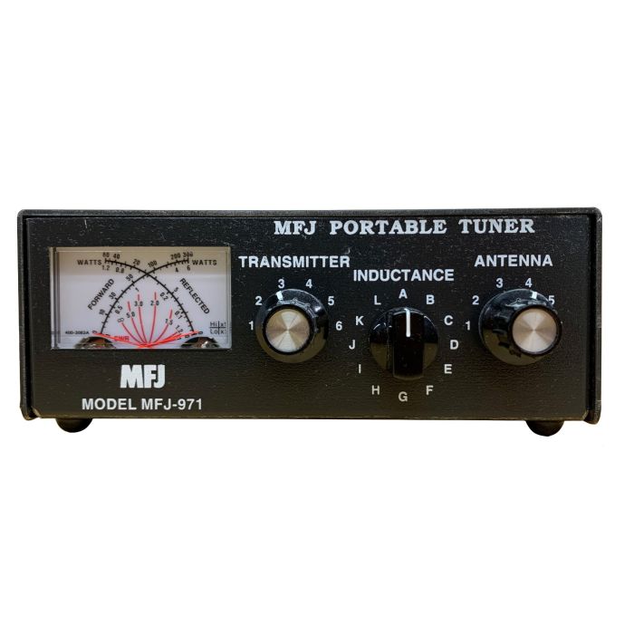 MFJ-971 Portable Antenna Tuner QRP SWR 1.8-30MHz 200W MFJ-971 Portable Antenna Tuner QRP SWR 1.8-30MHz 200W