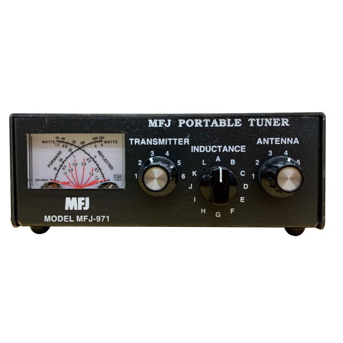 MFJ-971 Portable Antenna Tuner QRP SWR 1.8-30MHz 200W