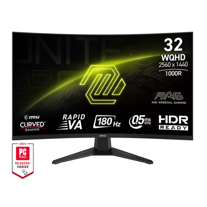 MSI MAG 325CQF E18 Gaming Monitor - Thumbnail 3