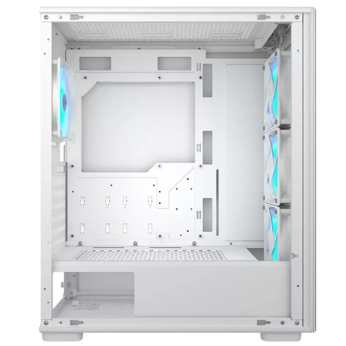 Cougar MX220 RGB Mid-Tower Chassis - White Design & Cooling